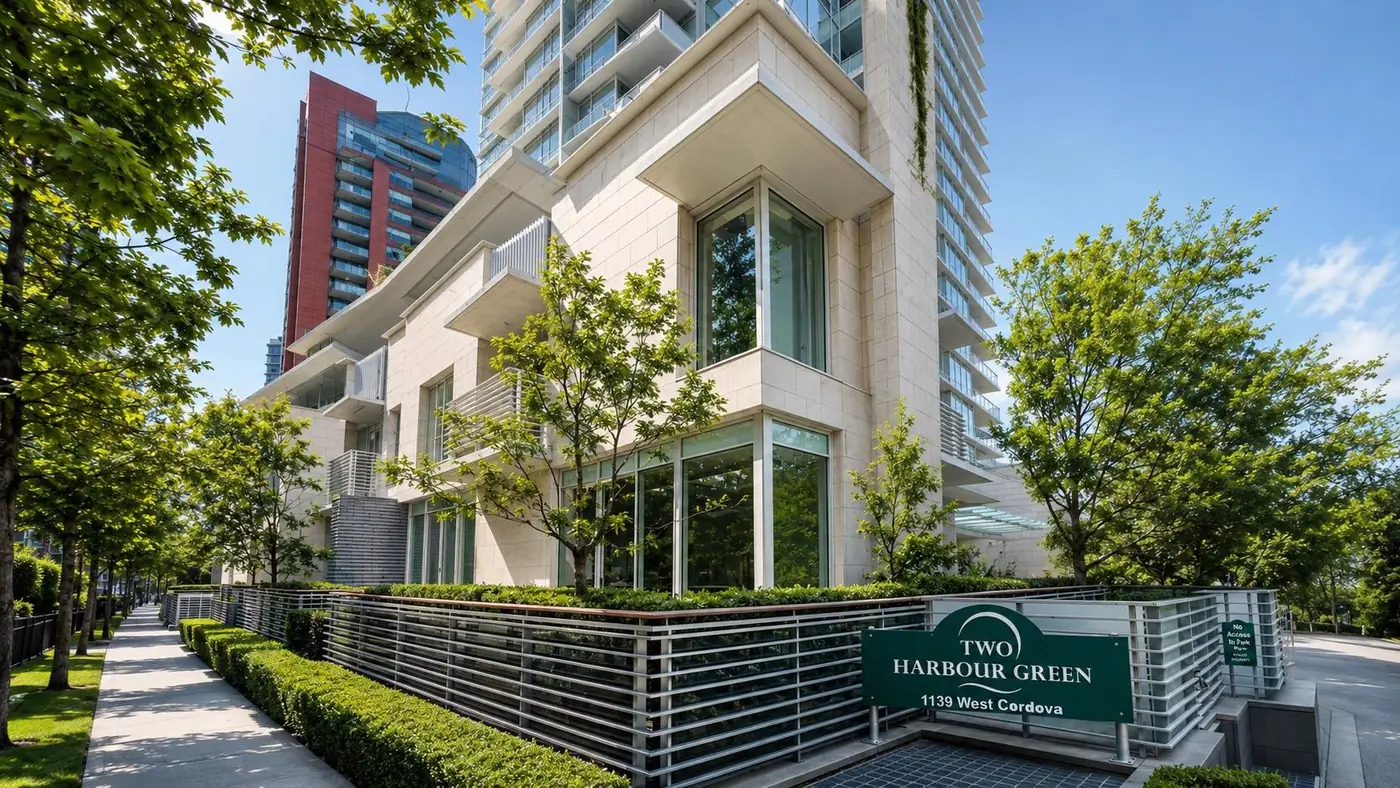 2-bedroom townhouse in Coal Harbour