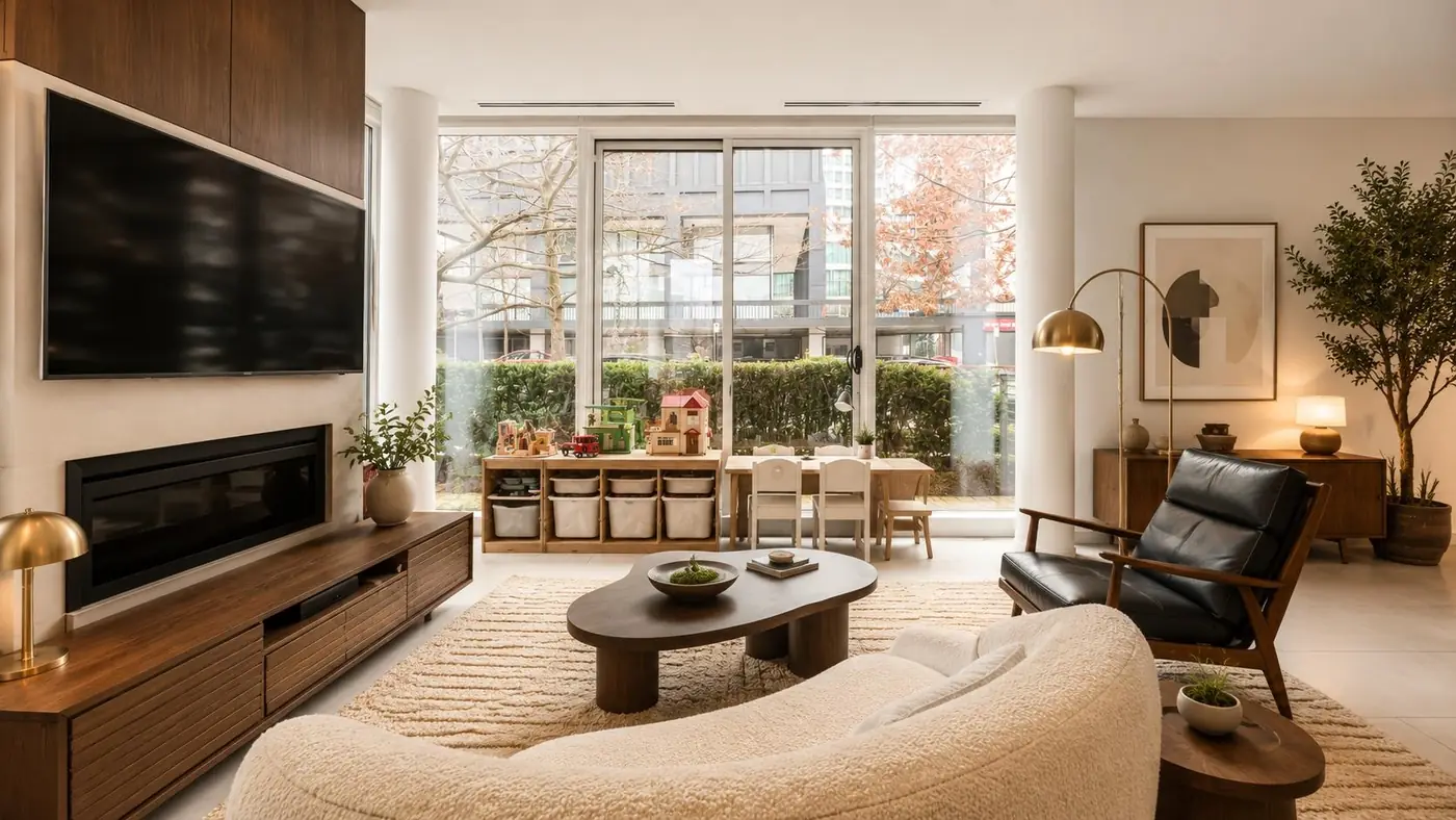 2-bedroom townhouse in Coal Harbour — photo 3